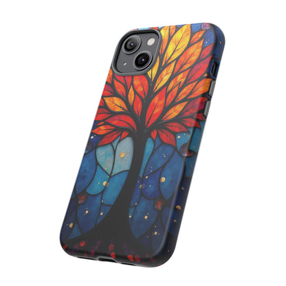 Stained Glass Tree: A Burst of Vibrant Elegance
