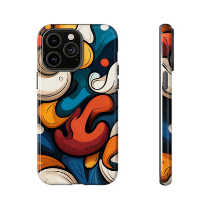 Molten Motion – Bold Abstract Swirl Phone Case for iPhone, Google Pixel, Samsung