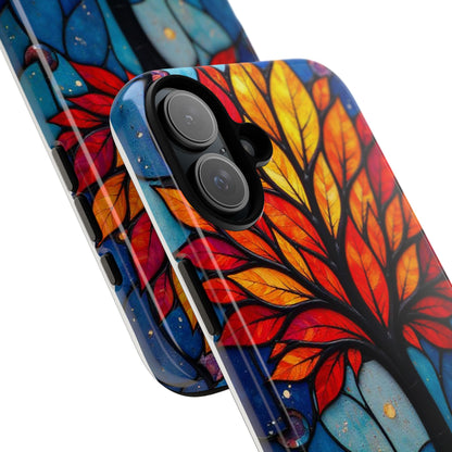 Stained Glass Tree: A Burst of Vibrant Elegance