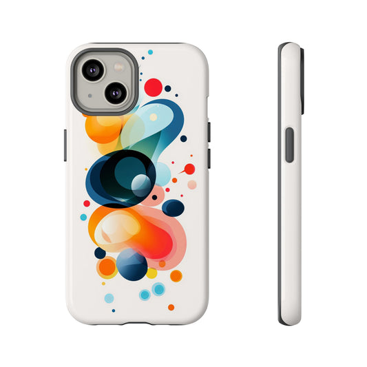 Color Cascade – Vivid Abstract  Phone Case for iPhone, Samsung & Pixel