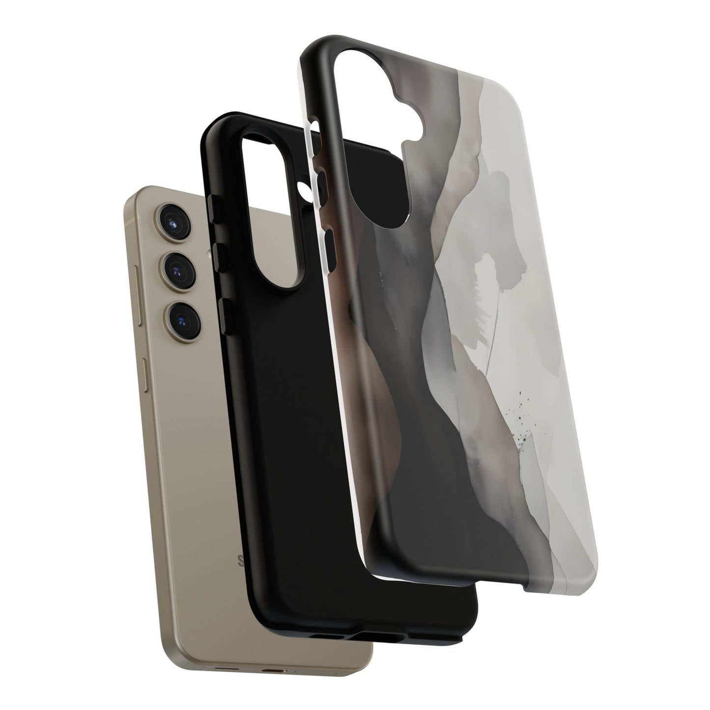 Vertical Abstract Neutral Gradient