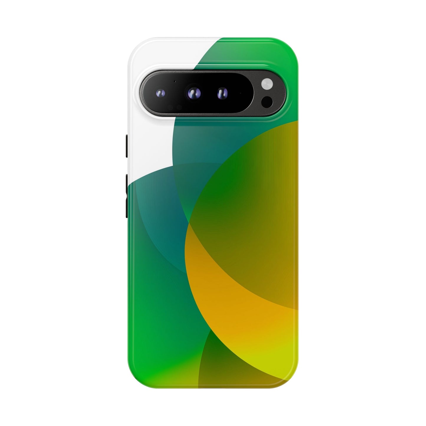 Verdant Bloom – Abstract Gradient Phone Case for iPhone, Samsung & Pixel