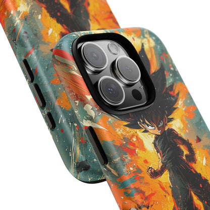Mini Warrior Rage | Chibi Power Surge Phone Case for iPhone, Samsung & Pixel