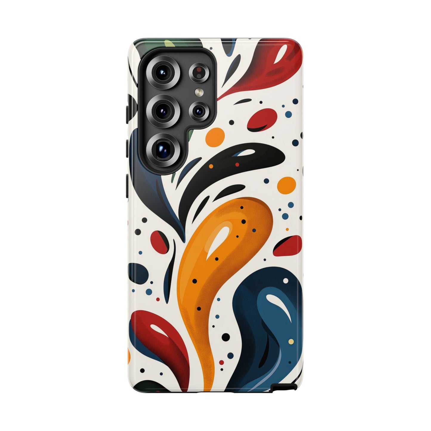 Fluid Pop Abstract Phone Case – Space-Inspired Art for iPhone, Samsung & Pixel