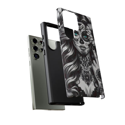 La Rebel – Day of the Dead Gothic Attitude Mobile Cover