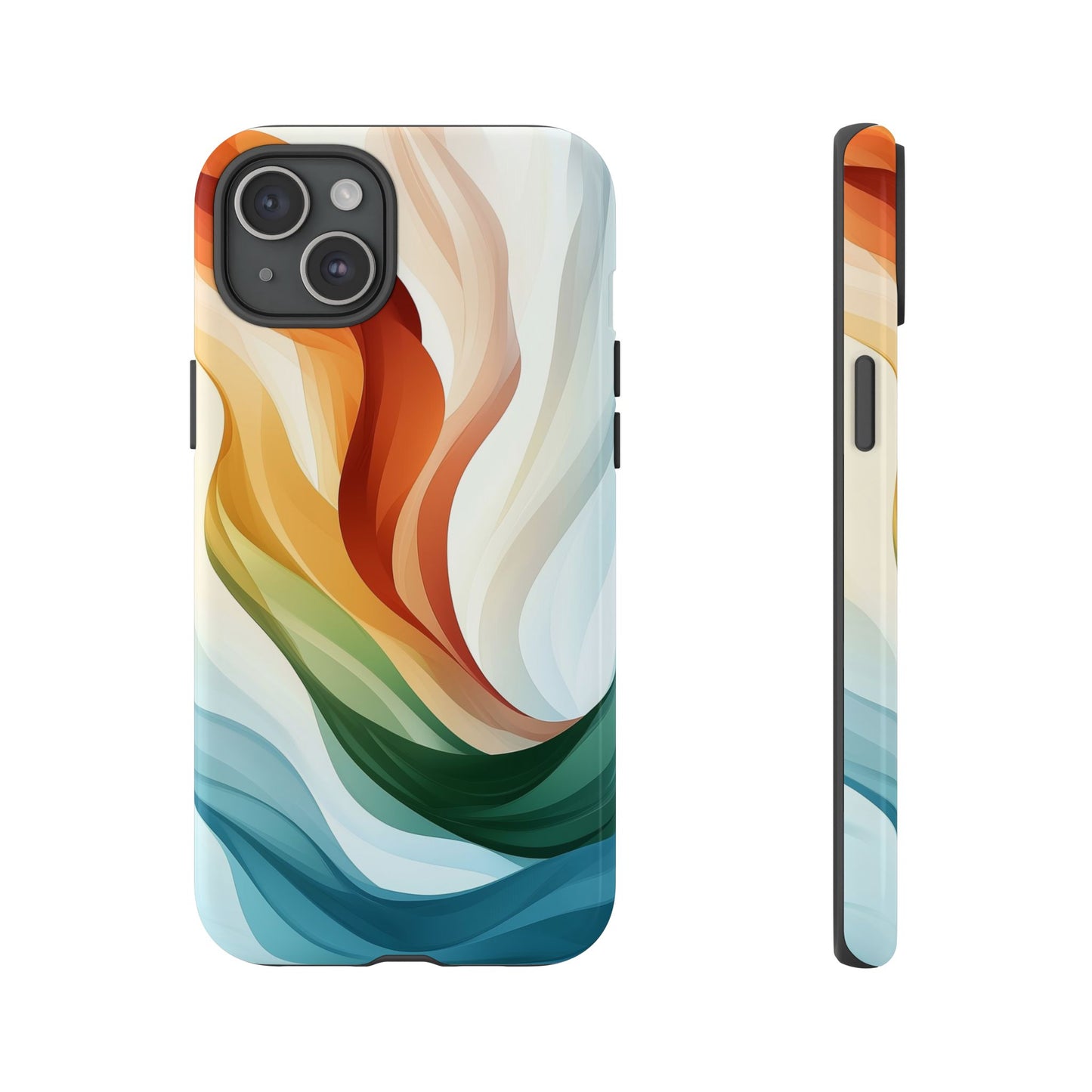 Aurora Stream Watercolor Phone Case for iPhone, google Pixel & Samsung