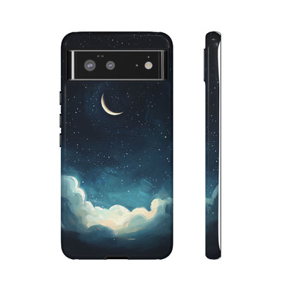 Midnight Aurora Watercolor Phone Case for iPhone, google Pixel & Samsung