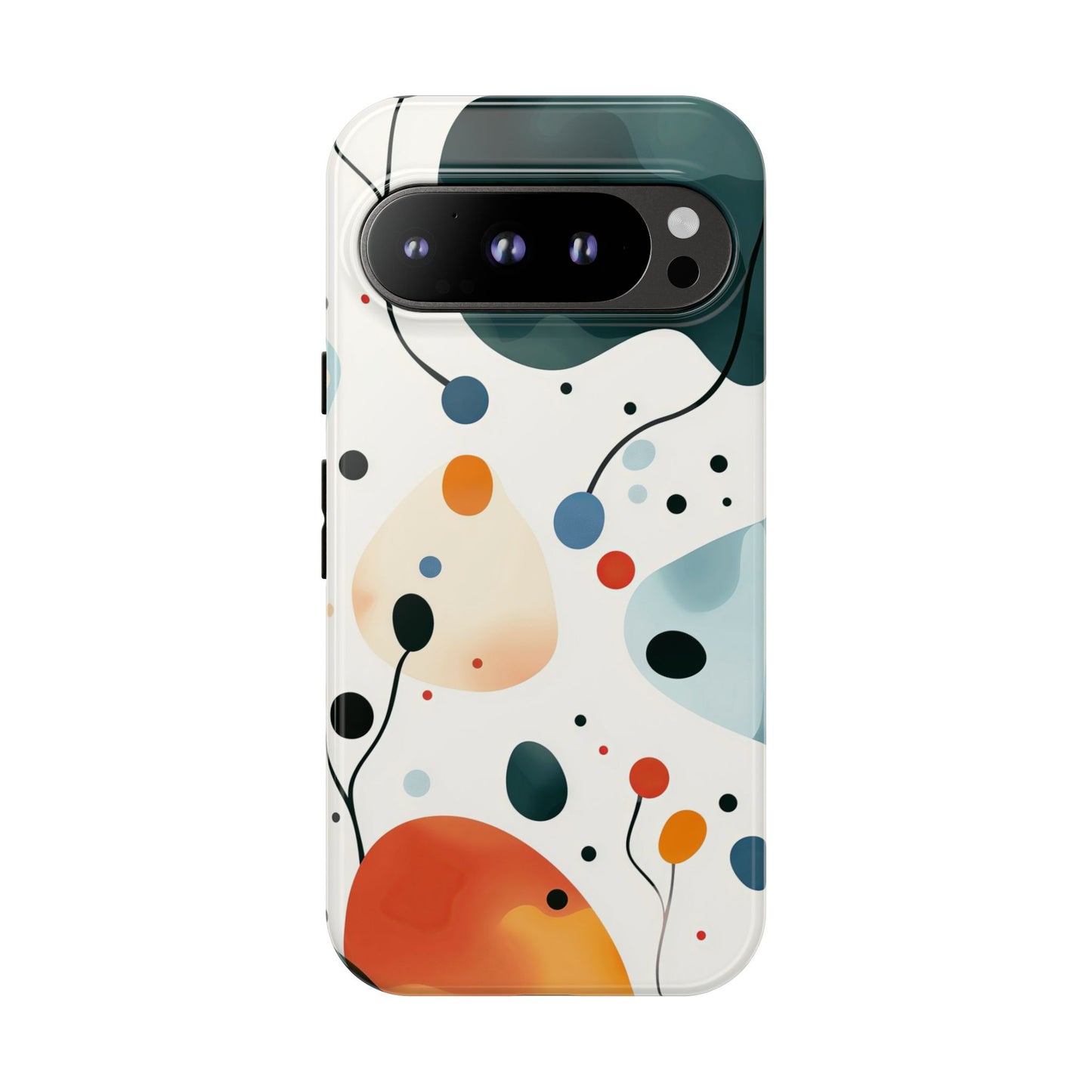 Neural Bloom – Organic Abstract Art Phone Case – iPhone, Google Pixel, Samsung