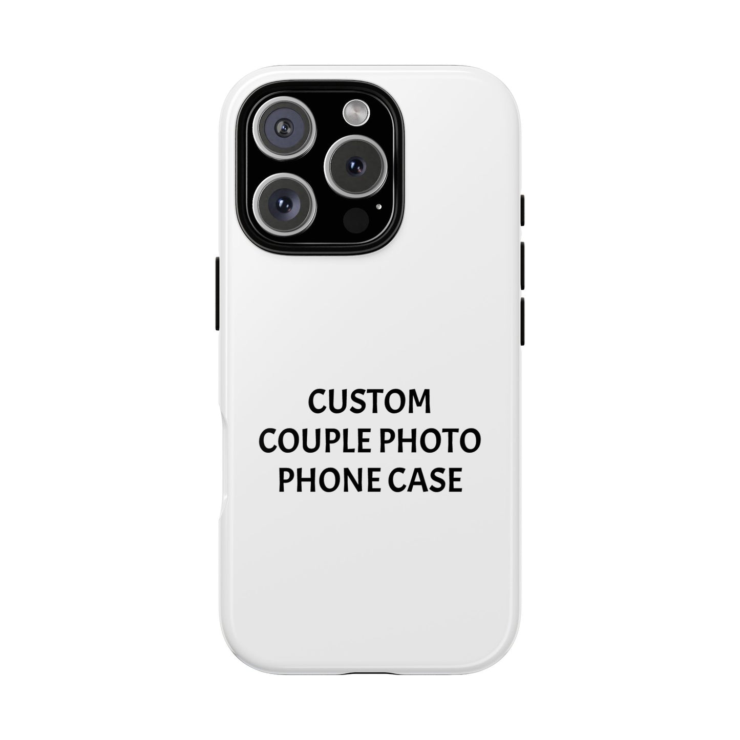 Personalized Custom Couple Photo Phone Case – Add Your Image/Loving Memory – Unique Gift for iPhone, Samsung  & Google Pixel – Protective & Stylish Cover, Couples Gift