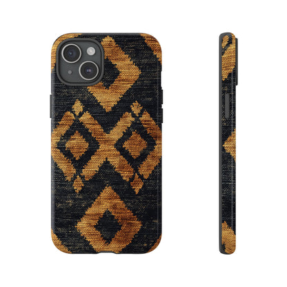 Golden Tribal Boho Phone Case for iPhone, Google Pixel & Samsung