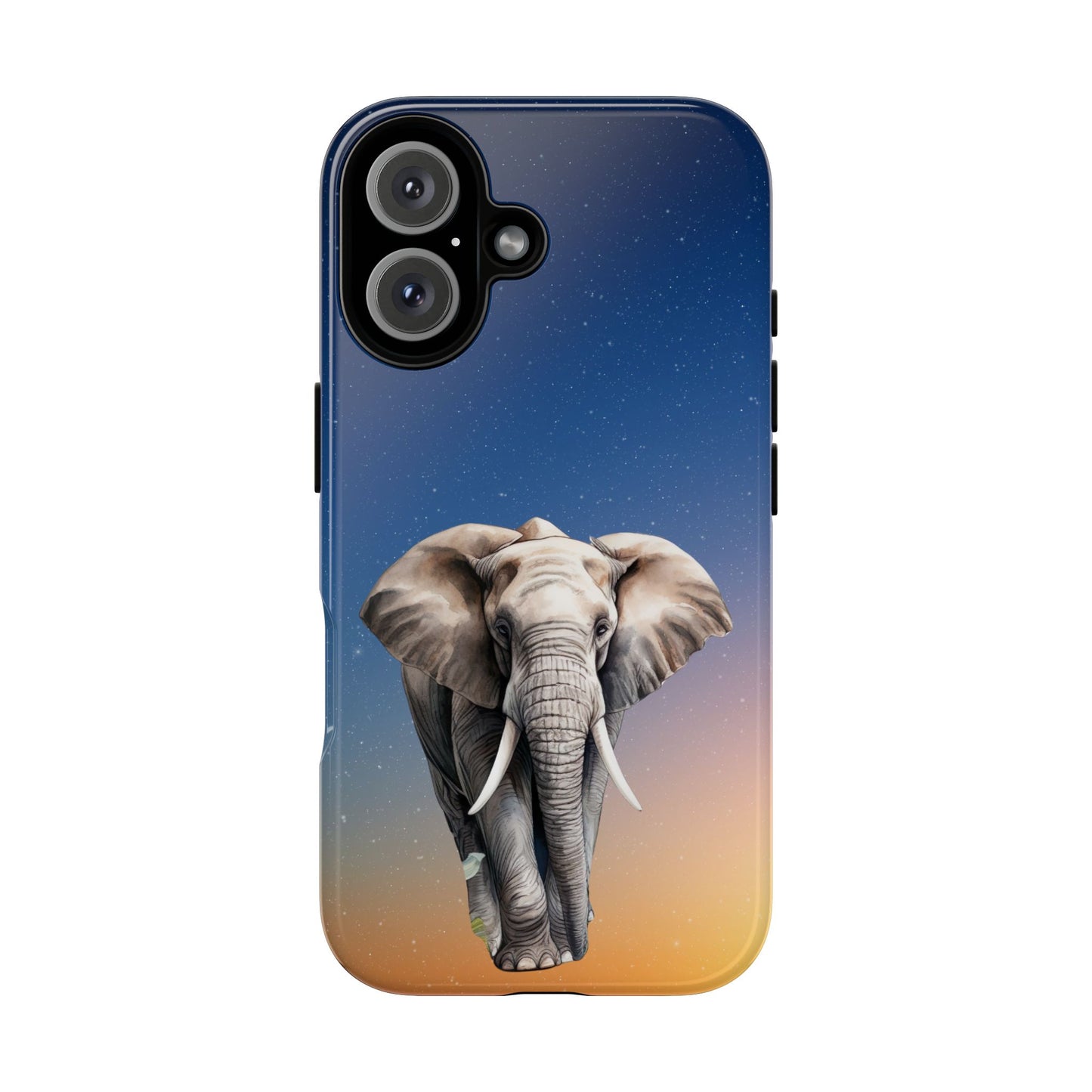 Celestial Elephant Mobile Cover – Dreamy Night Sky Aesthetic
