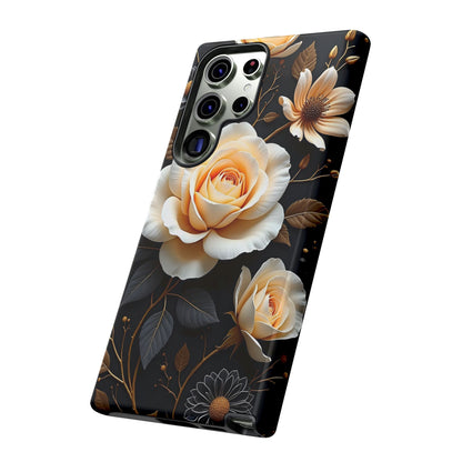 Elegant 3D Floral Design, Botanical Phone Case design for Iphone.