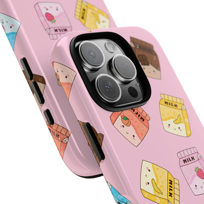Kawaii Milk Carton Phone Case for iPhone, Google Pixel, Samsung