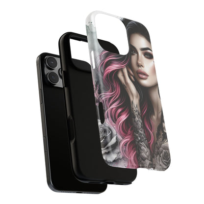 Tattooed Elegance – Gothic Art Mobile Cover