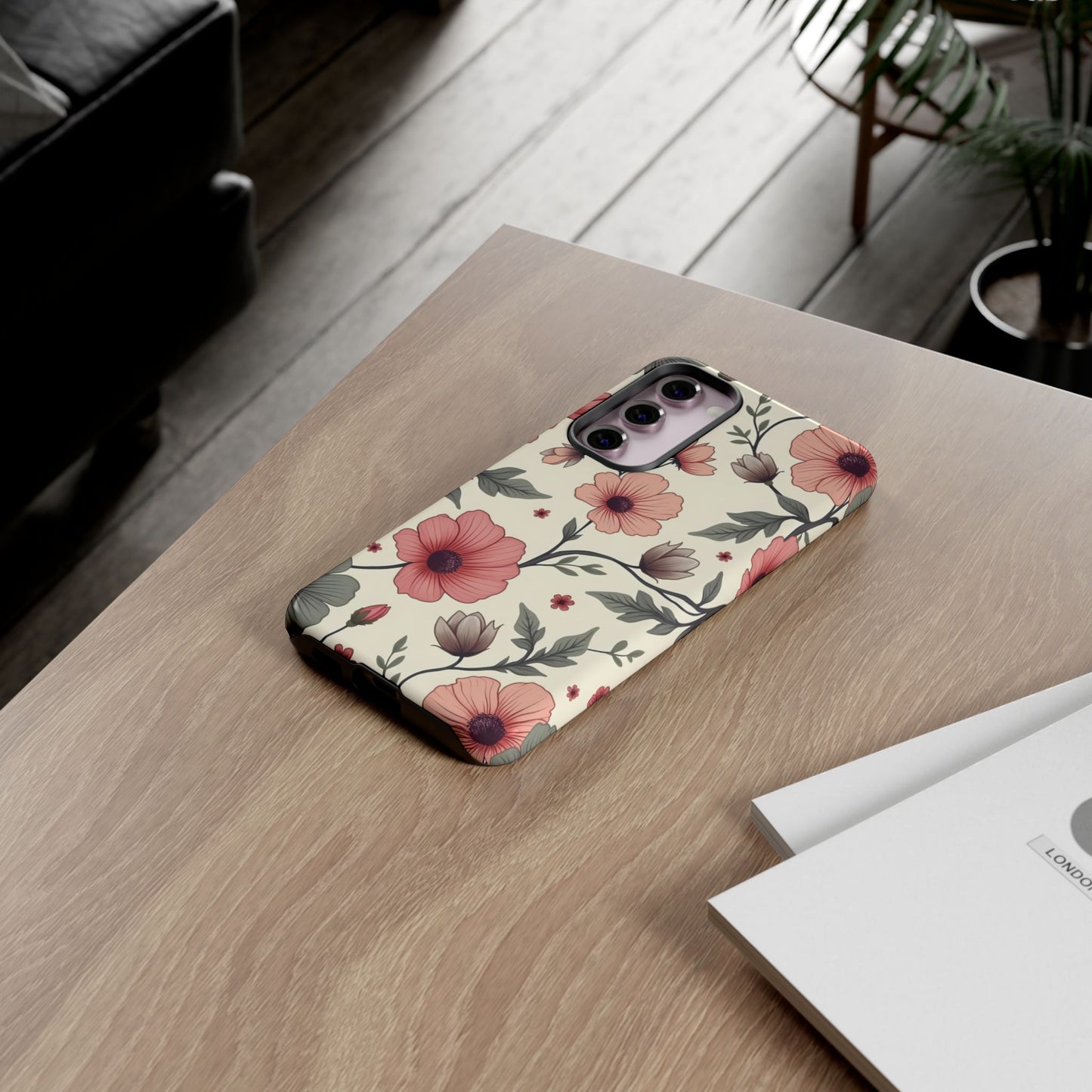 Floral Iphone Case, Botanical Pattern Design