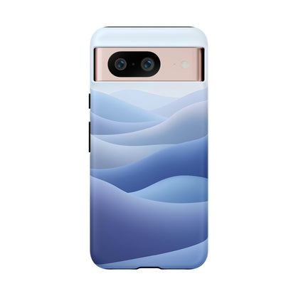 Intricate Abstract Wavy Landscape phone case