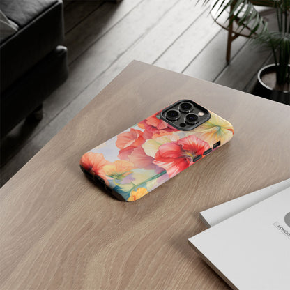 Floral Harmony Watercolor Mobile Case