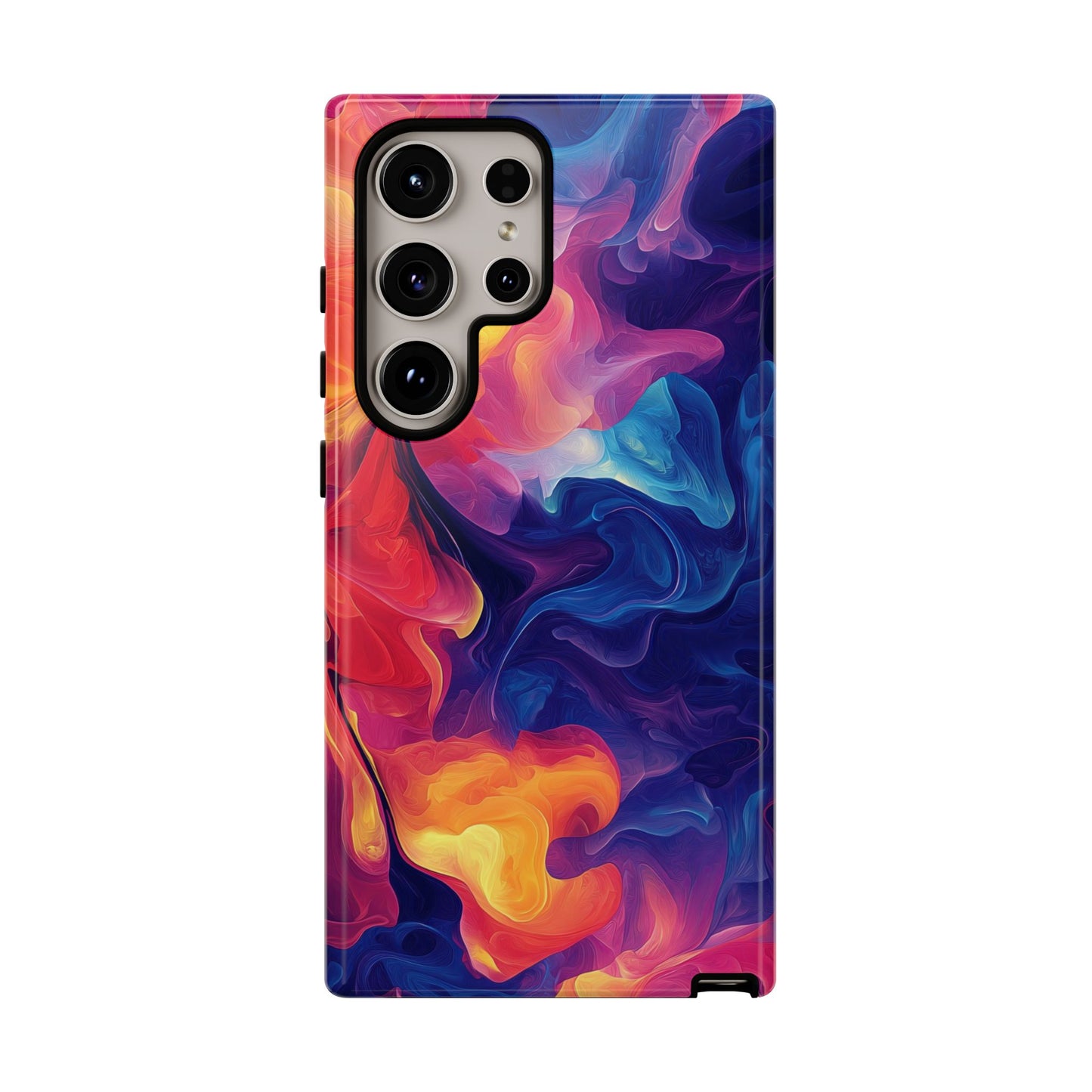 Cosmic Bloom – Abstract Vortex  Phone Case for iPhone, Samsung & Pixel