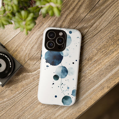 Midnight Drops Watercolor Phone Case for iPhone, google Pixel & Samsung