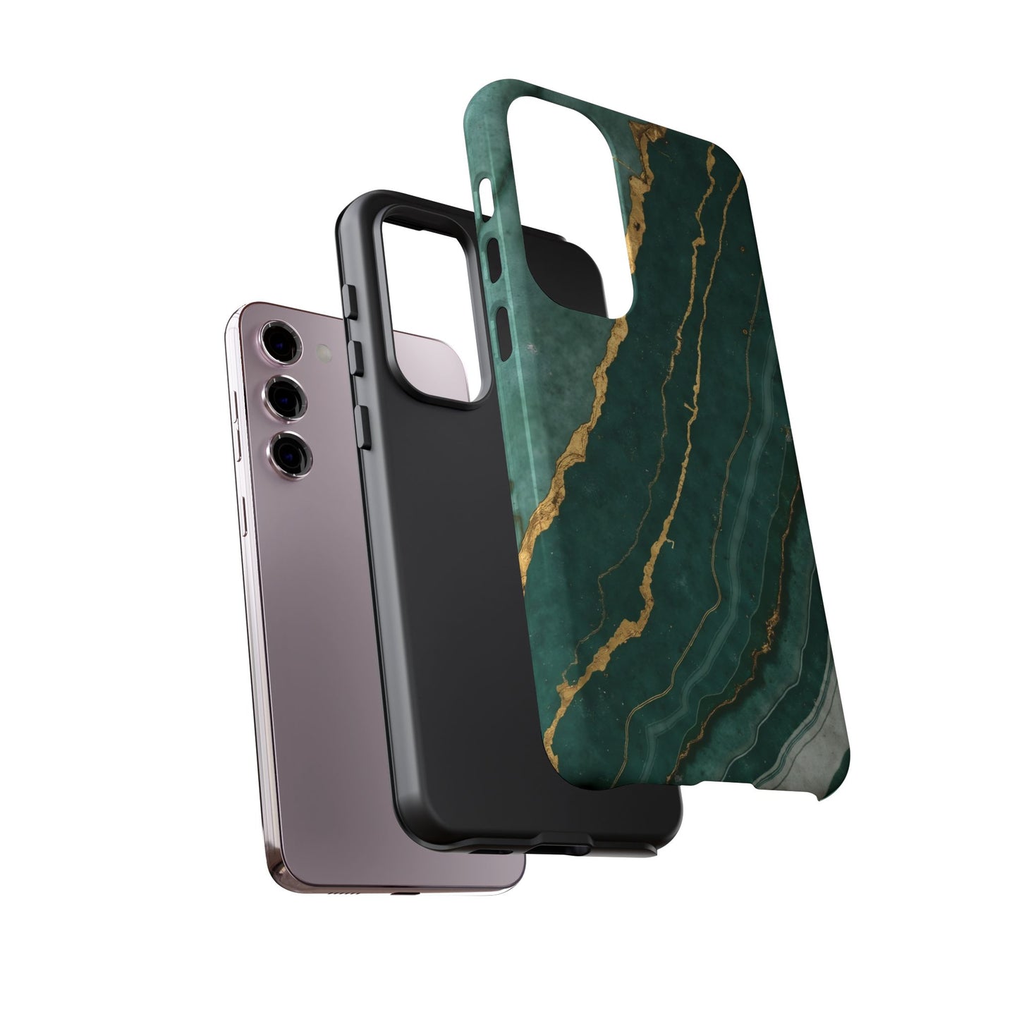Jade Green Marble Case Design