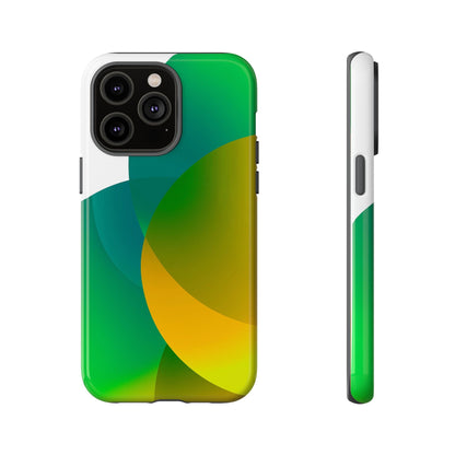 Verdant Bloom – Abstract Gradient Phone Case for iPhone, Samsung & Pixel