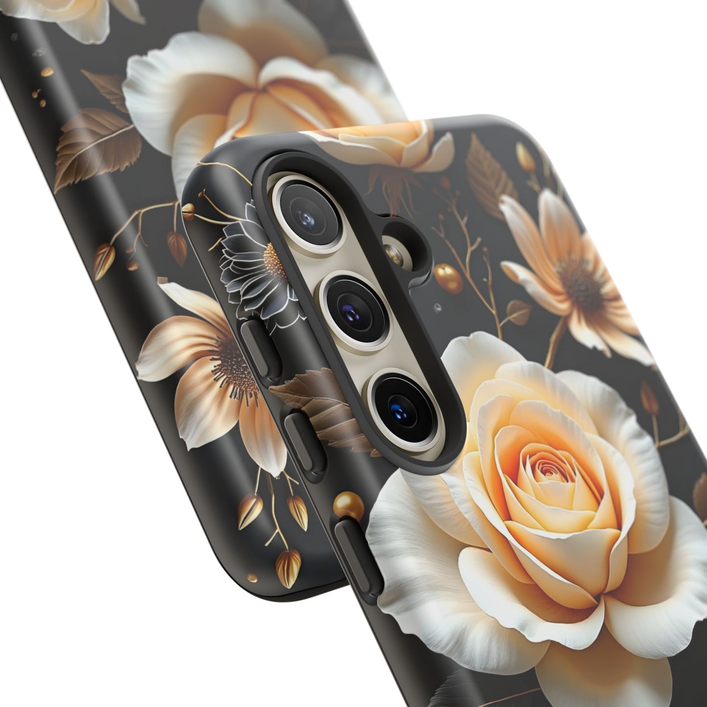 Elegant 3D Floral Design, Botanical Phone Case design for Iphone.