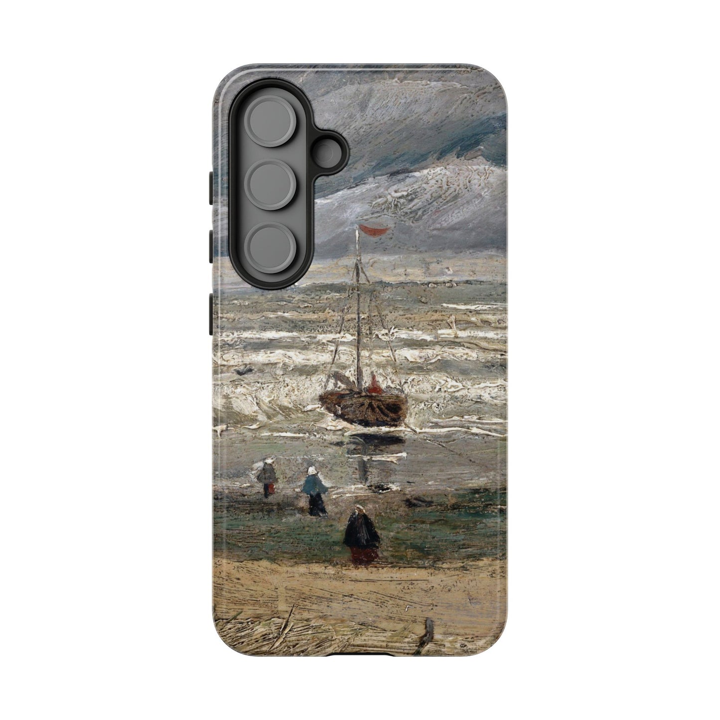 Vincent Van Gogh Phone Case - iPhone, Samsung, Google Pixel Cover - Ocean & Boat Painting Phone Case - Van Gogh Art Gift - Nautical Phone Case, Coastal Life Lover Gift