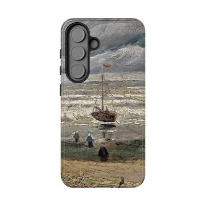 Vincent Van Gogh Phone Case - iPhone, Samsung, Google Pixel Cover - Ocean & Boat Painting Phone Case - Van Gogh Art Gift - Nautical Phone Case, Coastal Life Lover Gift