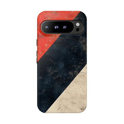 Urban Grit – Grunge Stripe Abstract Phone Case for iPhone, Samsung & Pixel