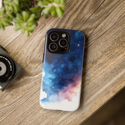Stargazer's Drift Watercolor Phone Case for iPhone, google Pixel & Samsung