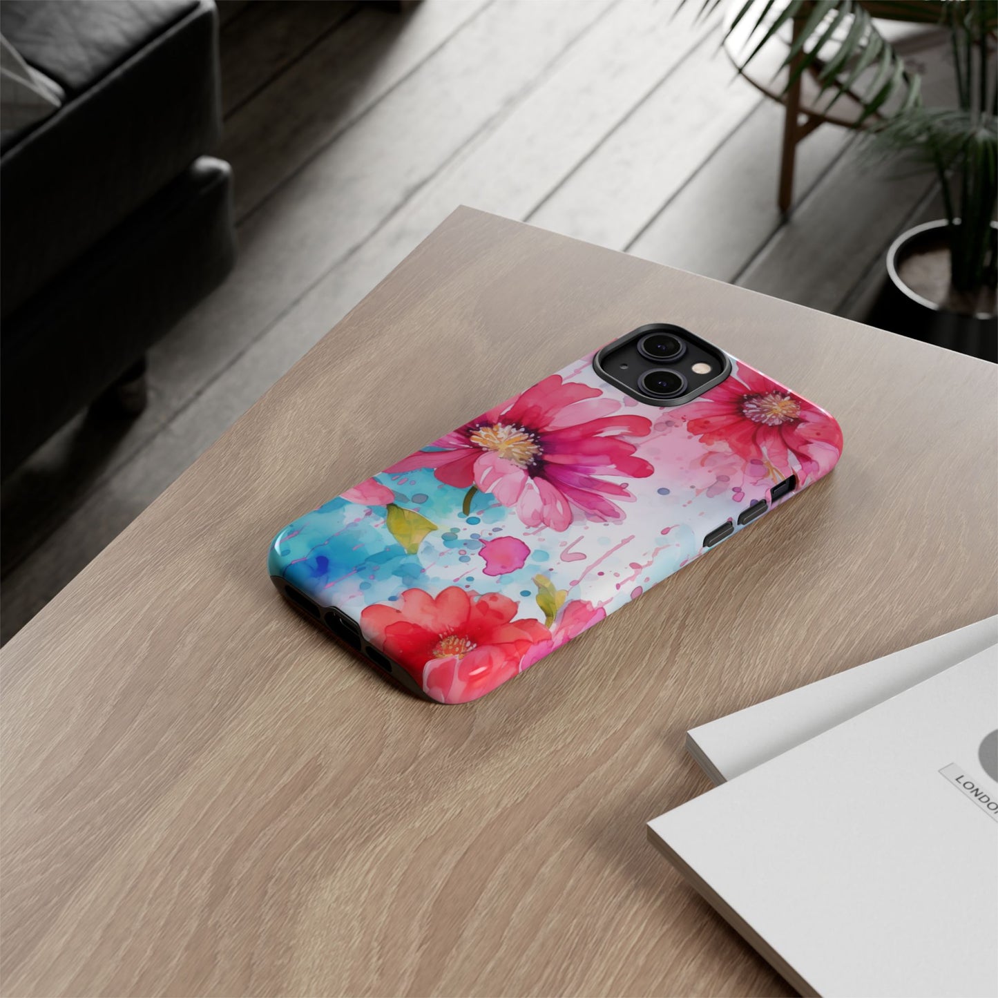 Watercolor Bloom Floral Mobile Case