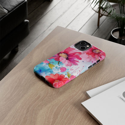 Watercolor Bloom Floral Mobile Case