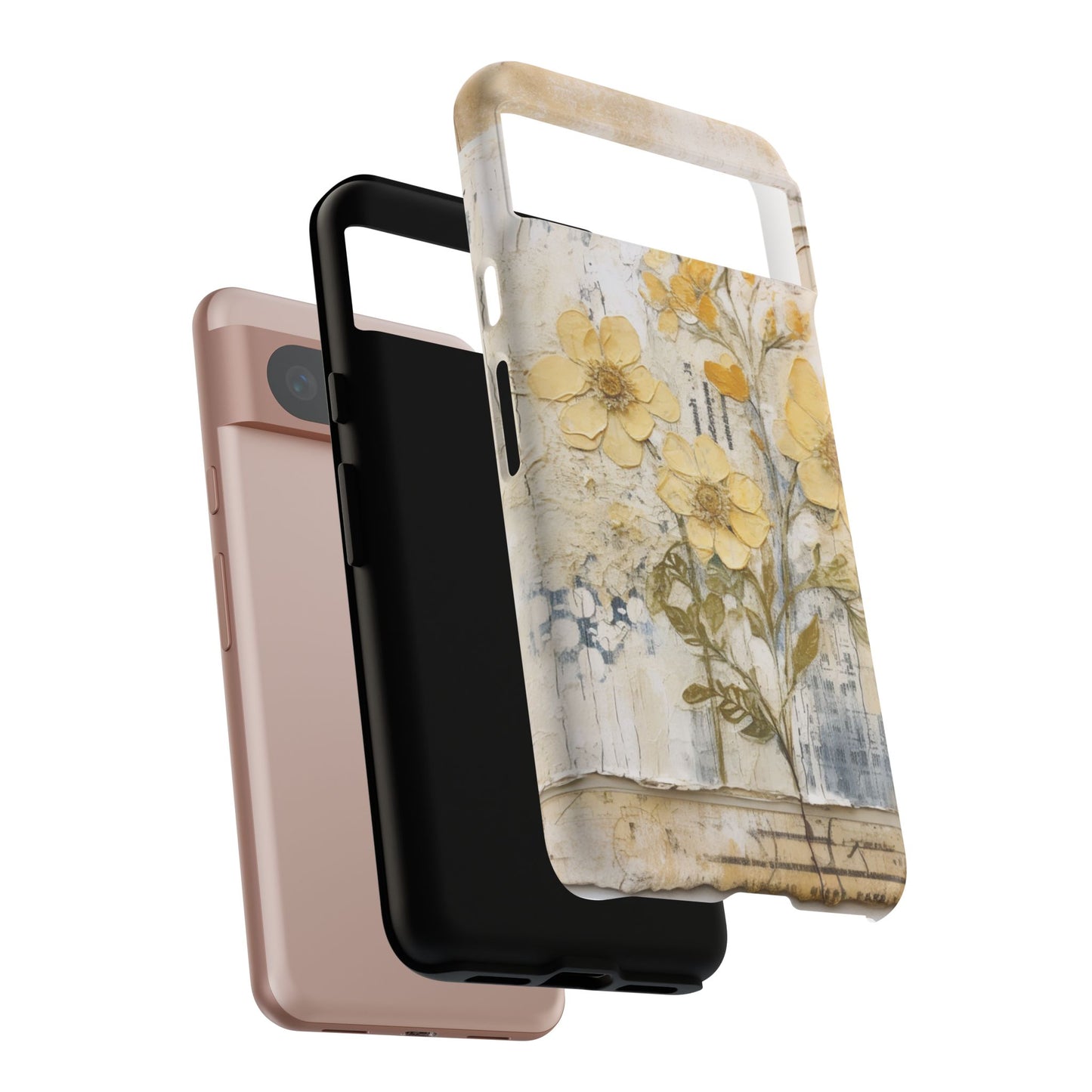 Vintage Botanical Floral Mobile Case