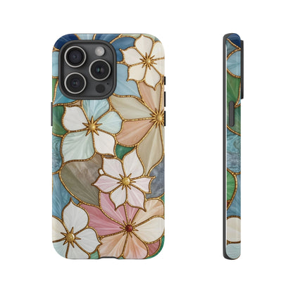 Floral Symphony: Stained Glass Elegance