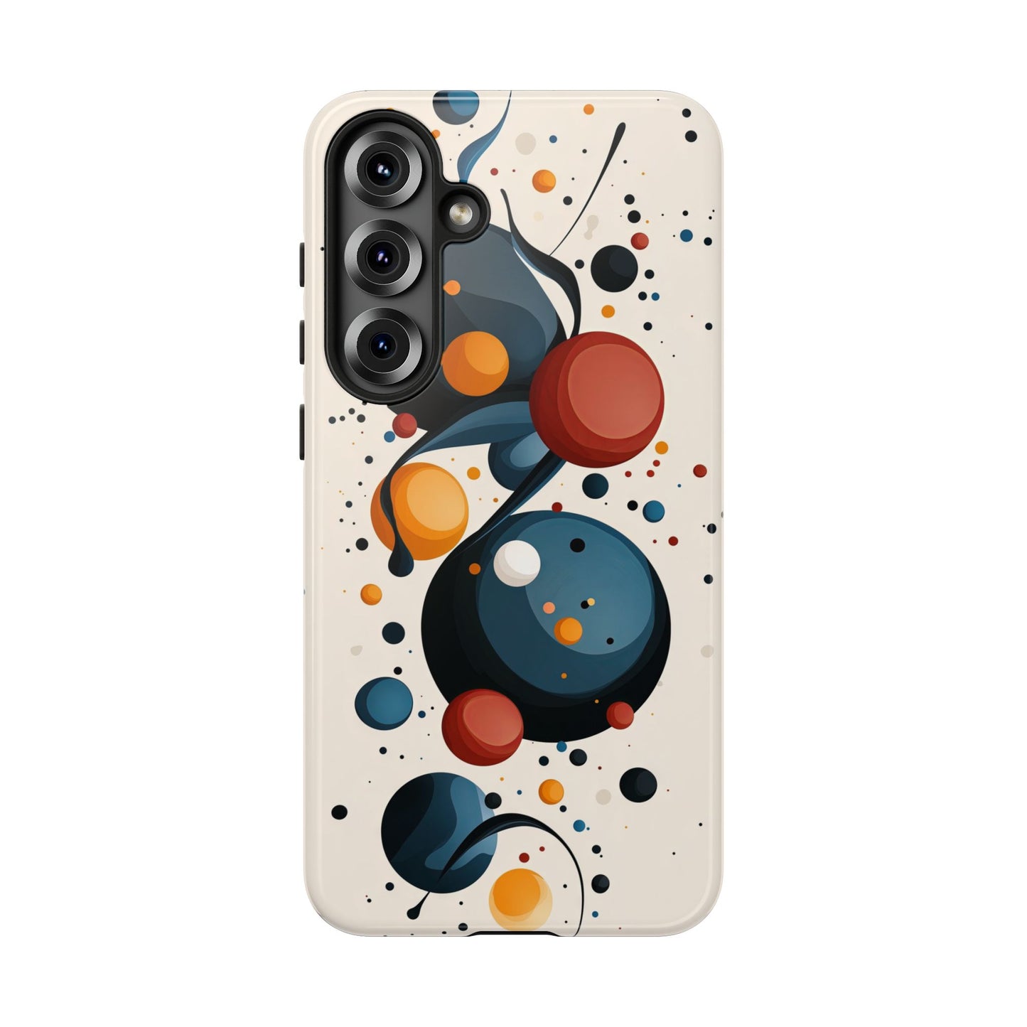 Cosmic Orbit – Abstract Sphere Phone Case for iPhone, Samsung & Pixel