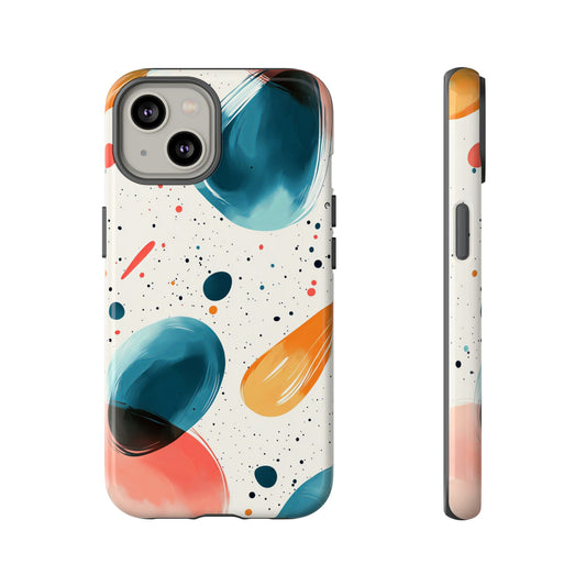 Color Swirl Splash – Abstract Art Phone Case for iPhone, Samsung & Pixel