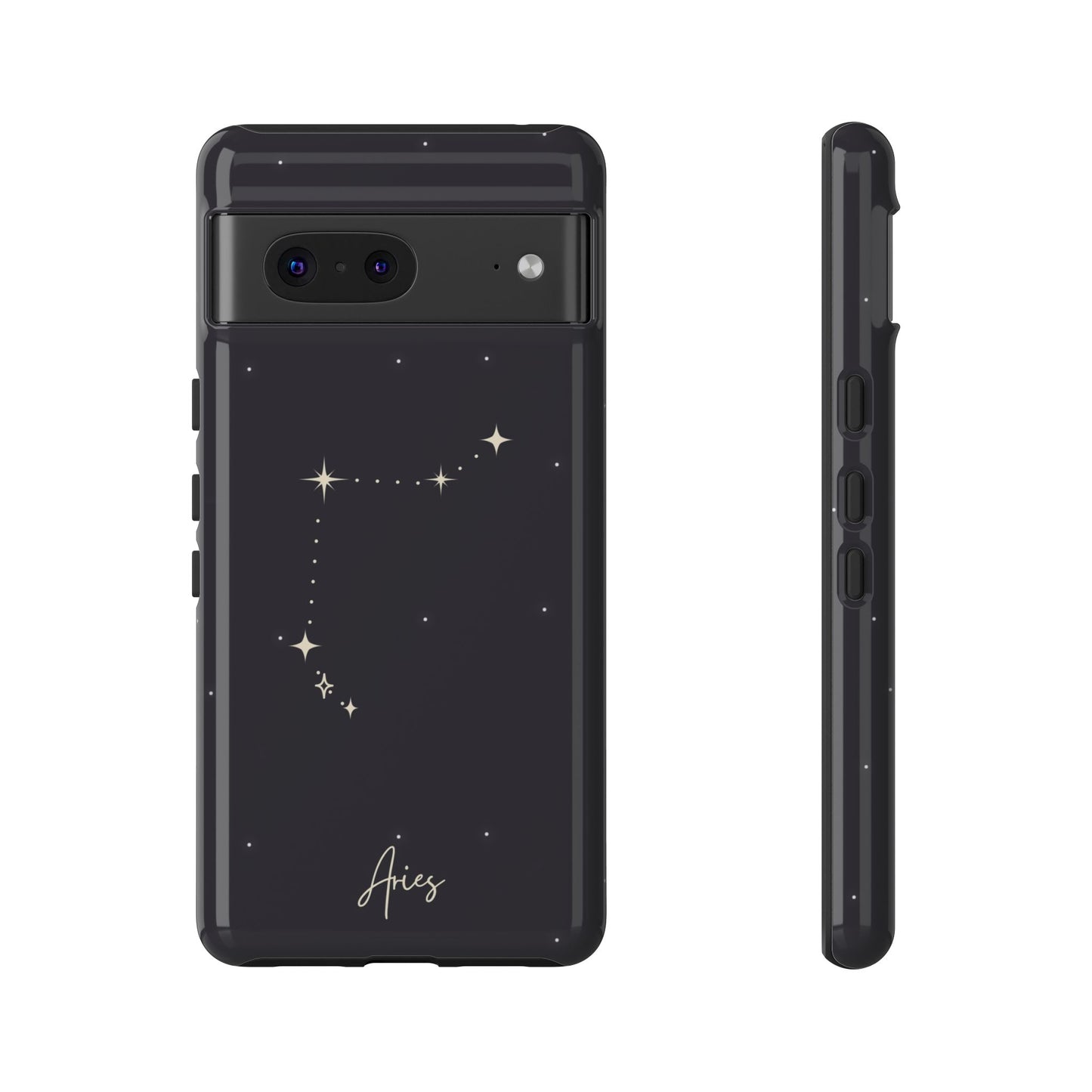 Aries Zodiac Starry Phone Case – Cosmic Style for iPhone, Samsung & Google Pixel