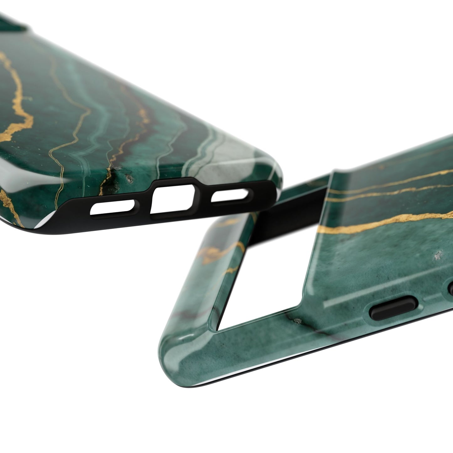 Jade Green Marble Case Design