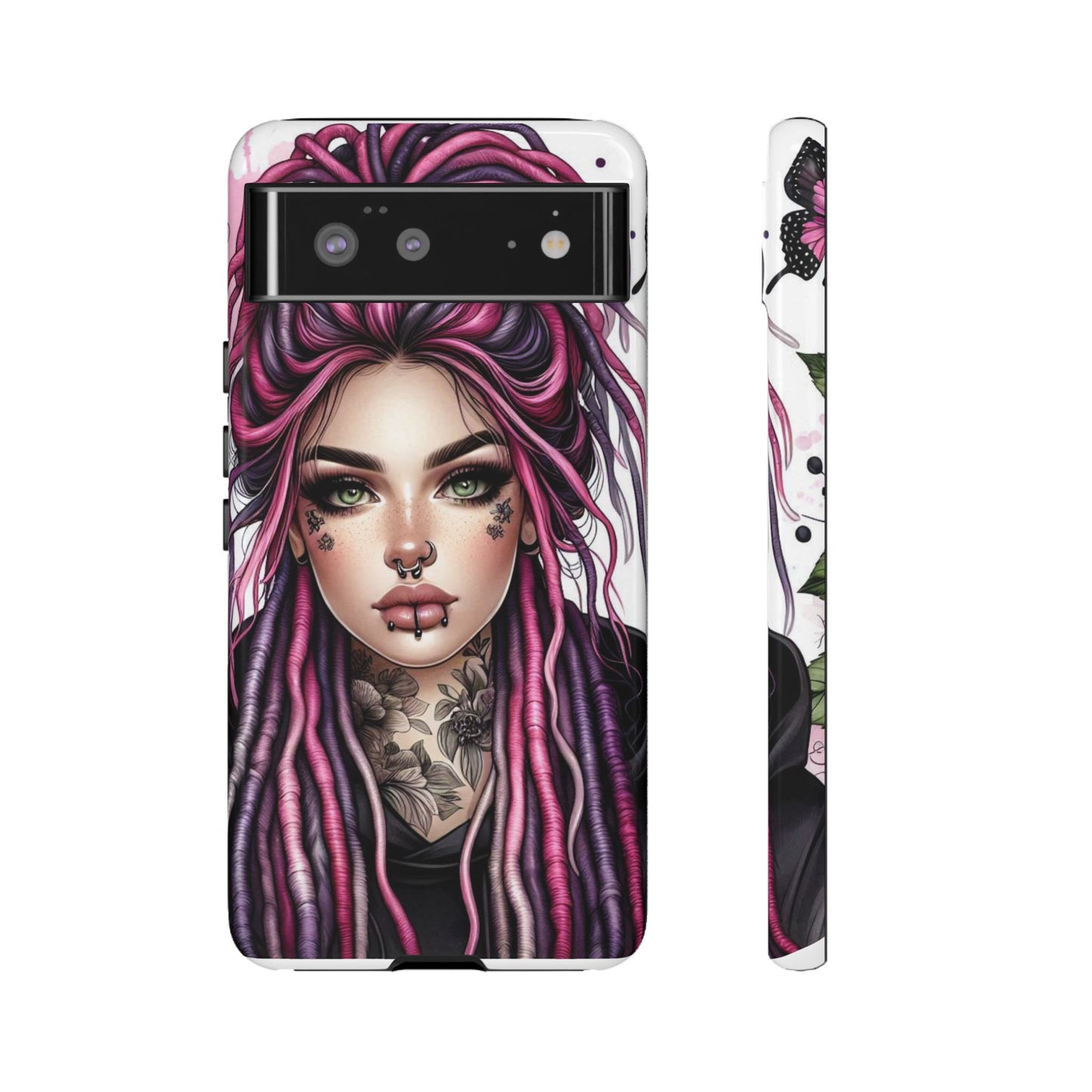 Neon Gothic Beauty Mobile Case