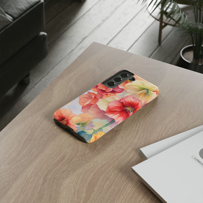 Floral Harmony Watercolor Mobile Case