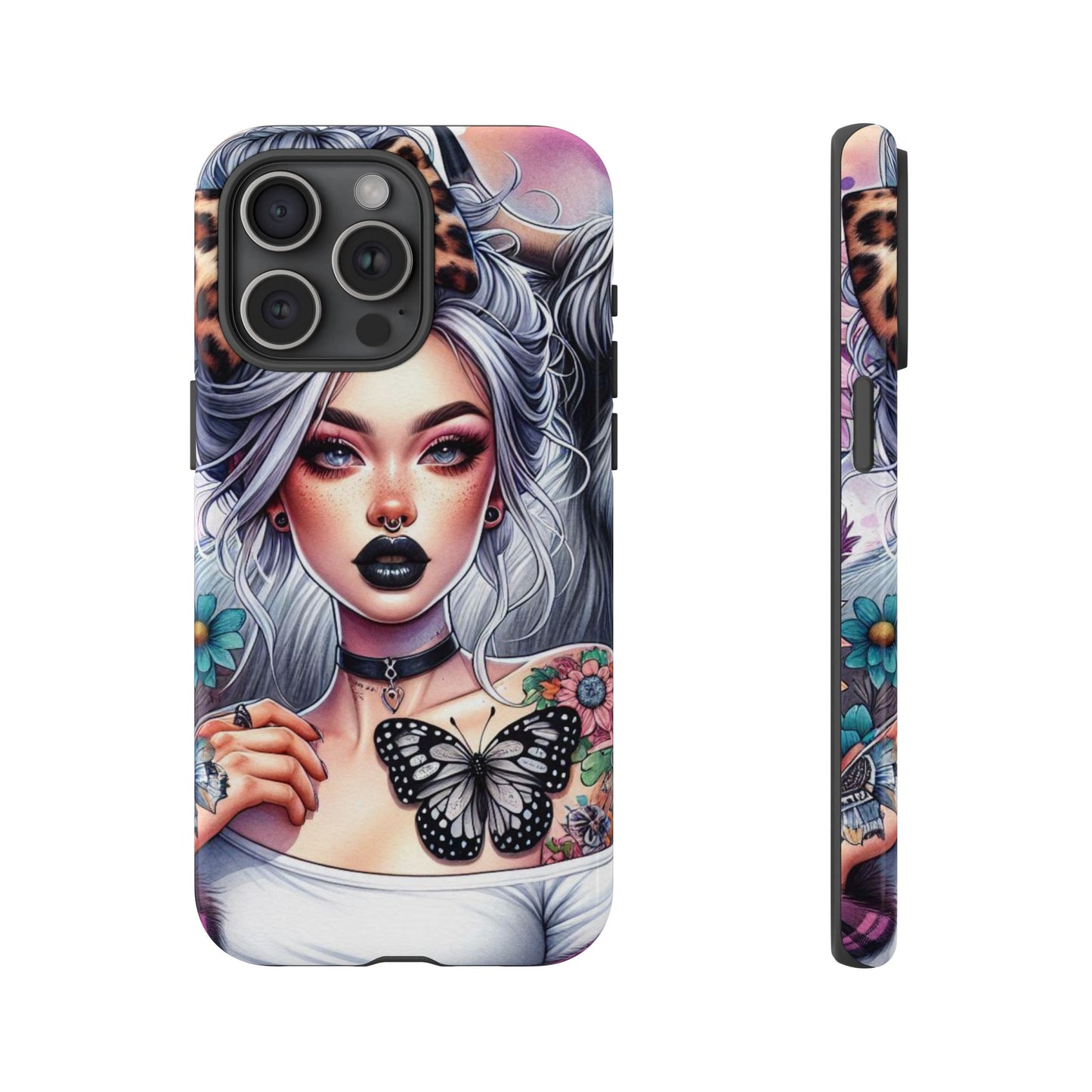 Wild Spirit – Gothic Chic & Nature Fusion Mobile Cover