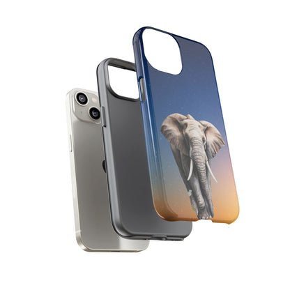 Celestial Elephant Mobile Cover – Dreamy Night Sky Aesthetic