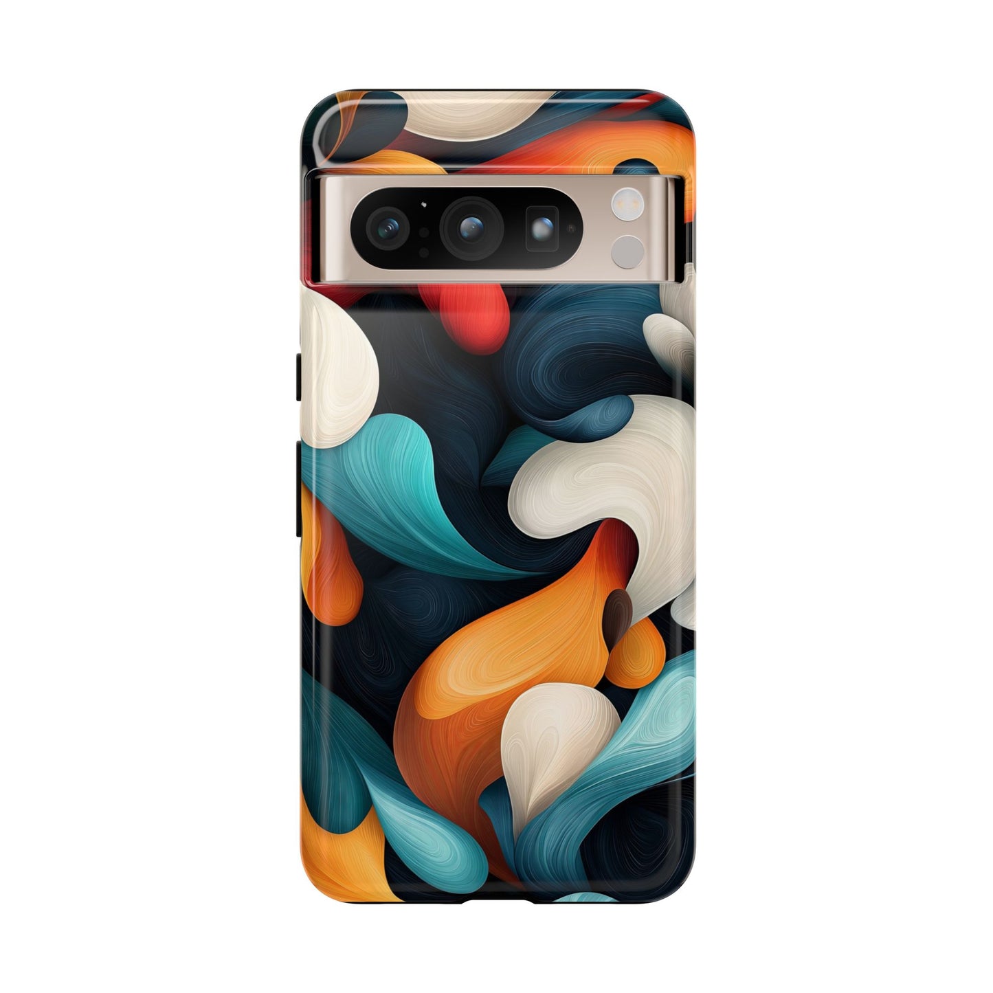 Swirl Spectrum – Vibrant Abstract Phone Case for iPhone, Samsung & Pixel