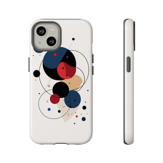Celestial Flow – Abstract Minimal Art Phone Case for iPhone, Samsung & Pixel