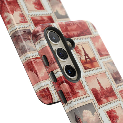 Vintage Postcard Stamps Phone Case