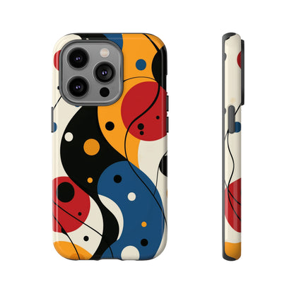 Bauhaus Style Terrazzo Phone Case – iPhone, Google Pixel, Samsung