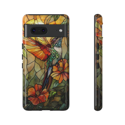 Whispers in Flight – Mosaic Hummingbird Phone Case for iPhone, Samsung & Pixel