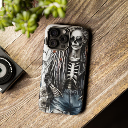 Skull Queen – Gothic Skeleton & Dark Grunge Mobile Cover