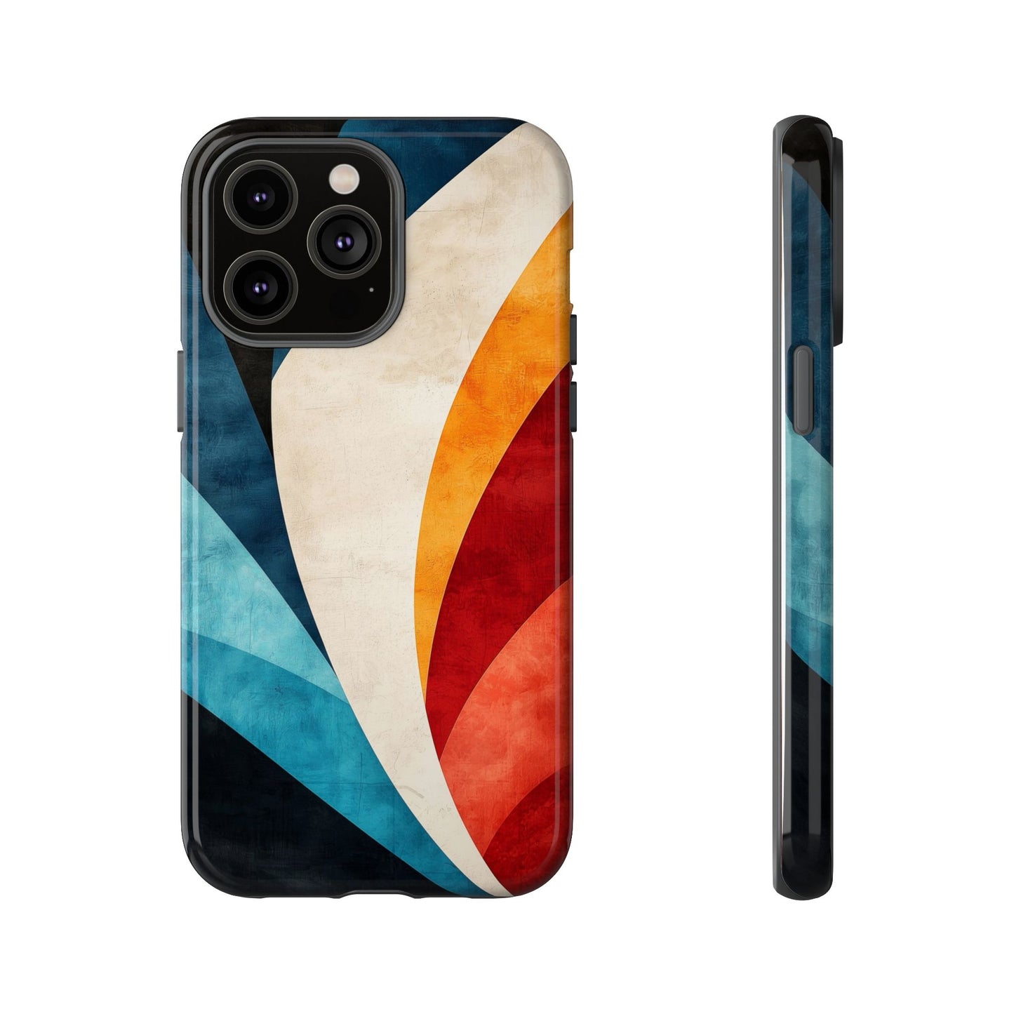 Retro Surge – Vintage Vibes Abstract Phone Case for iPhone, Samsung & Pixel