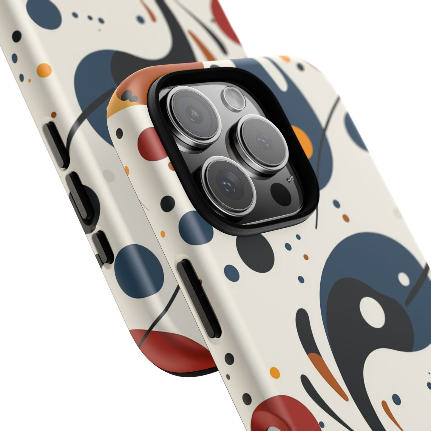 Retro Pop Dots Case – Abstract Minimal Vibes for iPhone, Google Pixel & Samsung
